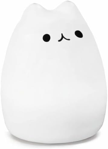 WoneNice Cute Kitty Night Light, Rechargeable Silicone Cute Lamp - Image 10