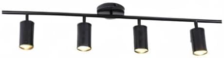 BOKT Matte Black Track Ceiling Light Modern 4-Lights LED Track Lighting Kit - Image 9