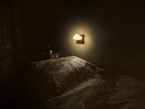 AUSAYE 4Pack LED Sensor Night Lights Plug Into Wall Lamp Cloud Night Light Cute - Image 4