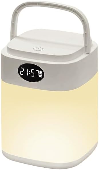 YHW RGB Touch Table Lamp, Dimmable Small RGB Bedside Bed Lamp - Image 9