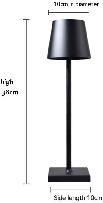 Dimmable LED Table Lamp for Bar & Restaurant – Cordless Rechargeable Touch Lamp - Image 2