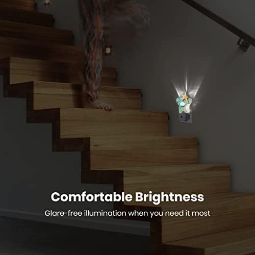 Night Light Plug-in into Wall Dusk to Dawn Smart Sensor White Led Nightlight - Image 3