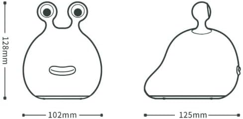 Slug Night Light, Silicone lamp - Image 7
