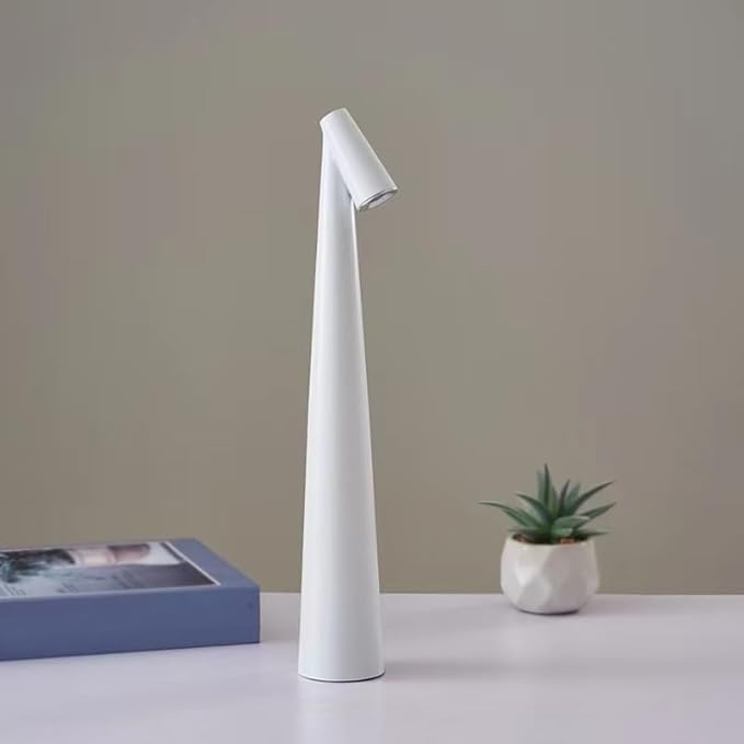 Portable LED Table Lamp With Touch Sensor, 3-Levels Brightness Metal Desk Light - Image 2