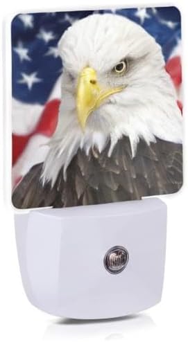 American Flag Night Light, Eagle Night Lights 0.5W Sleep Friendly - Image 9