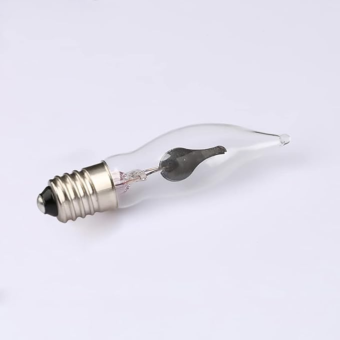 Christmas Flicker Flame Light Bulbs, E12 Candelabra Base Replacement Bulbs - Image 7