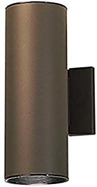 Kichler Cylinders 12" 2-Light Outdoor Cylinder Wall Sconce in Architectural - Image 4