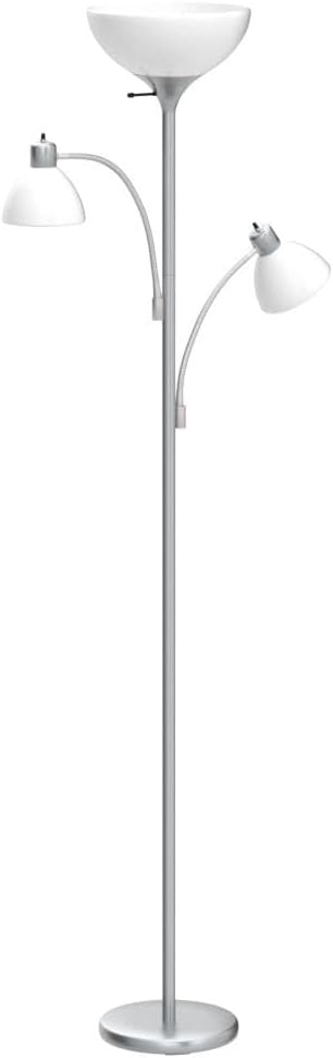 Brightech Sky Dome Double LED Floor lamp, Torchiere Super Bright Floor Lamp - Image 4