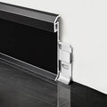 4 Pack LED Aluminum Metal Baseboard Trim 80 x 2500mm 3.15” x 8.2’ Total 32.8 ft by Kwweeoo