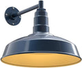 Steel Lighting Co. Gardena Barn Light | Outdoor Wall Mounted | 16" Dome | 11" by SteelLightingCo