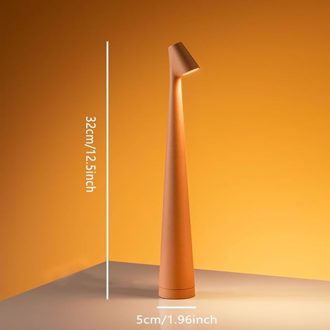 Portable LED Table Lamp With Touch Sensor, 3-Levels Brightness Metal Desk Light - Image 4