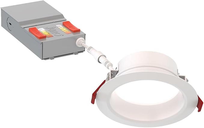 Juno Canless LED Wafer Light, Round Wafer Downlight, 5-in-1 Switchable White - Image 6