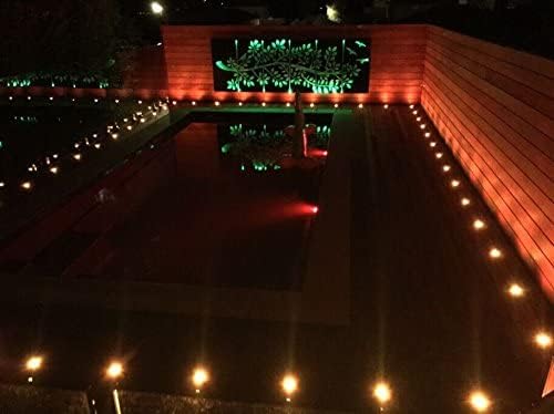LED Deck Lights Multi-Color RGB Waterproof Recessed Wood Decking 0.7" Tiny Deck - Image 7