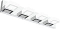 Ralbay LED Modern Vanity Light Bathroom Vanity Lights Over Mirror 4 Light by RalbayLighting