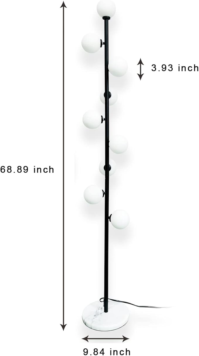 Hsyile Modern Creative Black Floor Lamp - Image 2