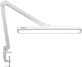 LED Architect Desk Lamp with Clamp, Metal Swing Arm 2000 Lumens Dimming Office by bemelux