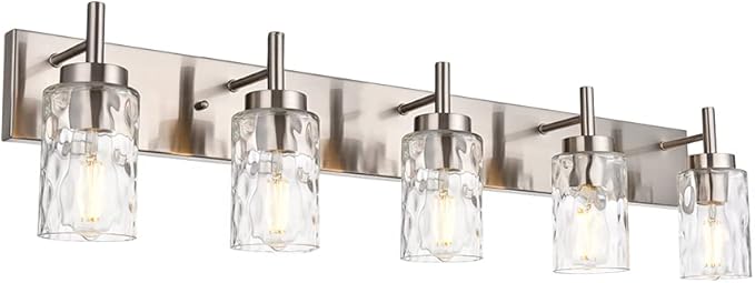 BONLICHT Transitional Vanity Lighting Fixtures Brushed Nickel by BONLICHT