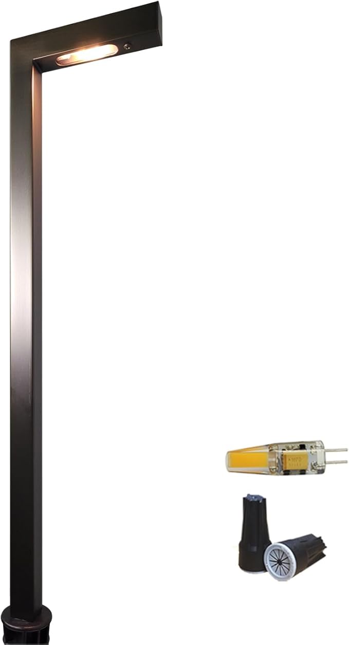 COLOER Brass Low Voltage Garden Lights Outdoor Waterproof 1-Pack by COLOER