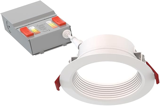 Juno Canless LED Wafer Light, Round Wafer Downlight, 5-in-1 Switchable White - Image 8