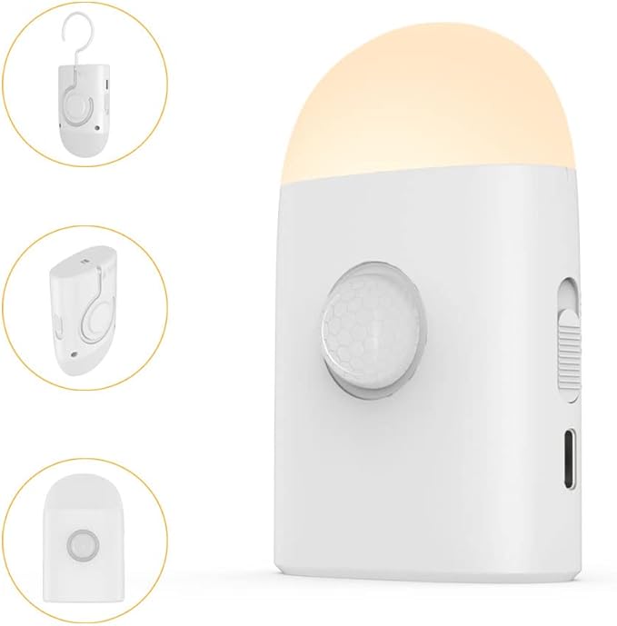 Motion Sensor LED Night Lights Warm White - Image 2