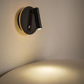 Aisilan Modern Dimmable LED Wall Sconce, 6W Adjustable Angle Bedside Wall Lamp by AisilanLighting