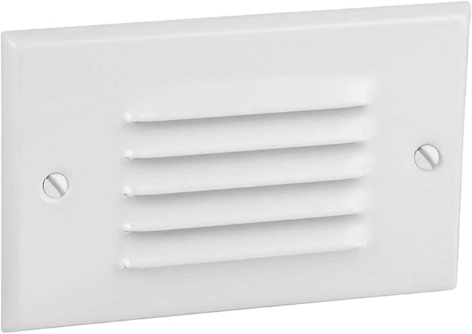 Diodesy- Step Cover Horizontal Louvered Face Plate Surface Mount Wallplate by DIODESY