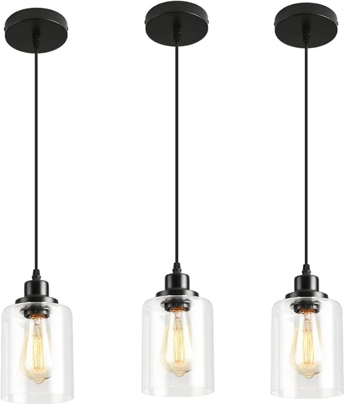 3 Lights Industrial Pendant Light by SINMILA