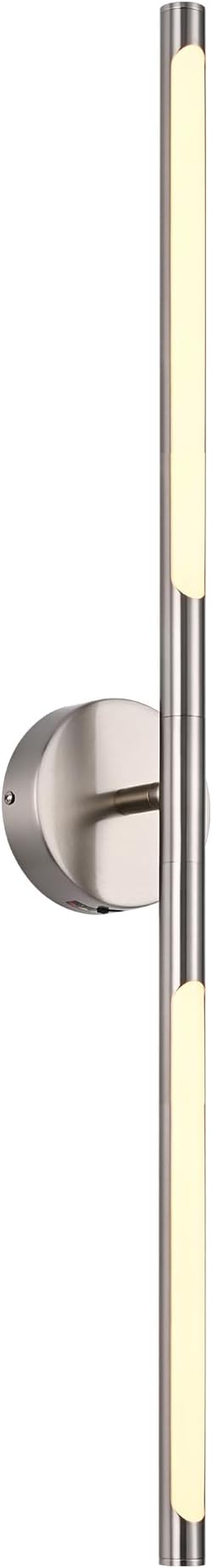 BONLICHT 40 inch Modern Brushed Nickel Vanity Light - Image 9