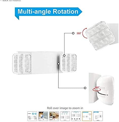 1 Pack LED Emergency Lights for Business, - Image 7