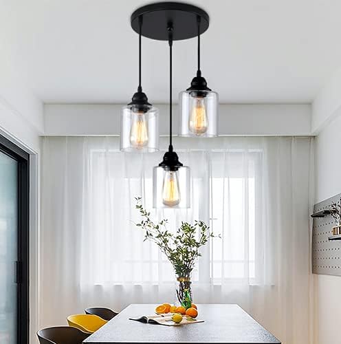 3 Lights Industrial Pendant Light - Image 7