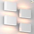 Aipsun Modern LED Wall Sconces Hardwired Interior Wall Lights 4 Packs Indoor by Aipsun