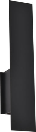 Black Reflex Modern Wall Sconce Indoor, Minimalist Up and Down Wall Light by Ntsunxeko