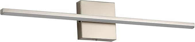 Modern Bathroom Vanity Light 24 Inch, 18W Brushed Nickel Bathroom Light Fixture - Image 8