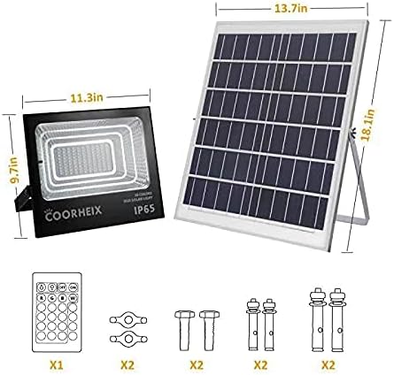 Solar Flood Light Outdoor, Color Changing Led Smart Flood Spot Light, RGBW Warm - Image 7