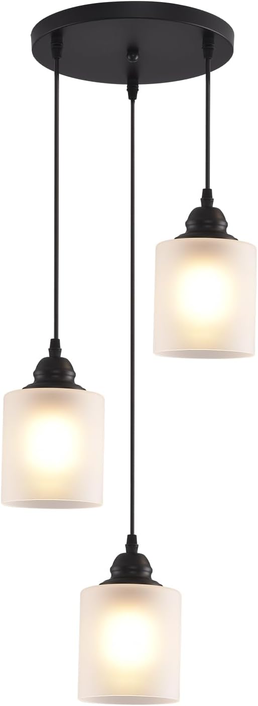 3 Lights Industrial Pendant Light by SINMILA