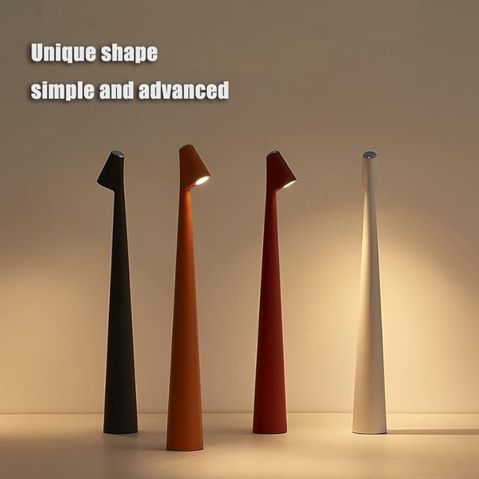Portable LED Table Lamp with Touch Sensor, 3-Levels Brightness Metal Desk Lamp - Image 4
