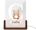 Custom Acrylic Night Light, Personalized Cute Forest Animals LED Light by Unknown