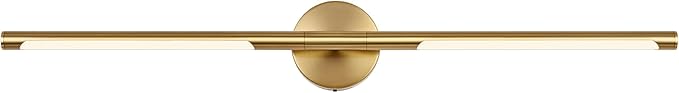 BONLICHT 40 Inch LED Bathroom Light Fixtures Brushed Brass Bathroom Vanity - Image 9