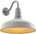 Steel Lighting Co. Gardena Barn Light | Outdoor Wall Mounted | 16" Dome | 11" by SteelLightingCo