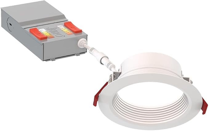 Juno Canless LED Wafer Light, Round Wafer Downlight, 5-in-1 Switchable White - Image 6