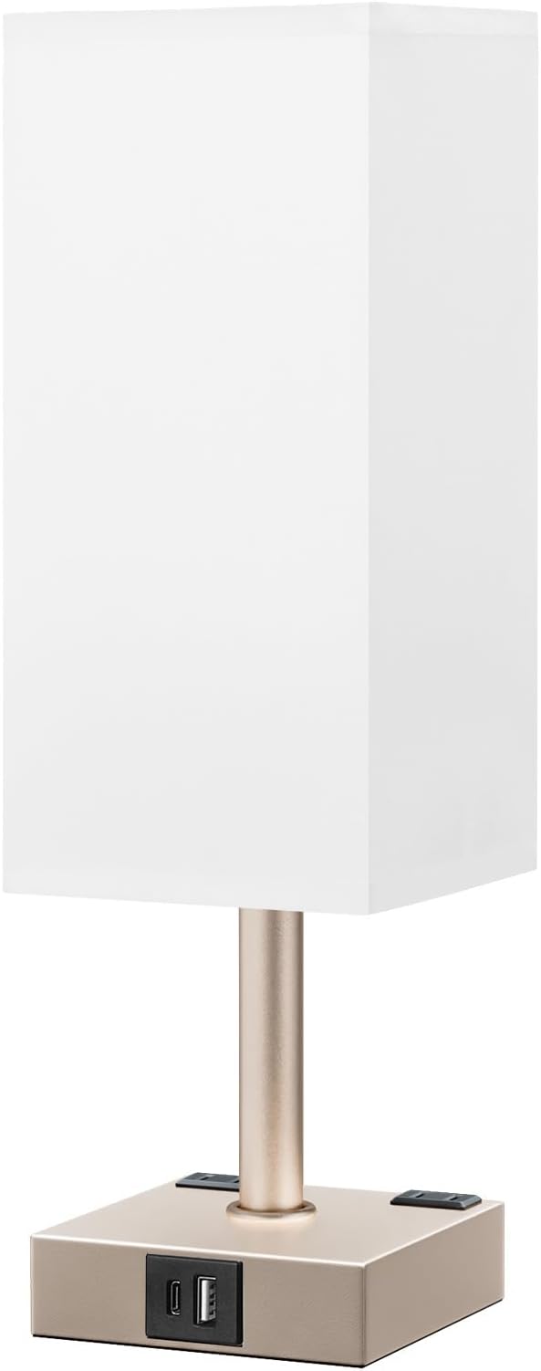 Antique White Touch Table Lamp - Image 8
