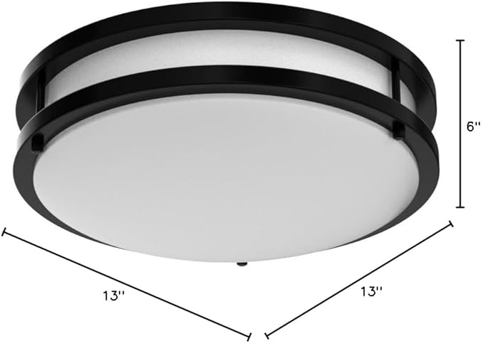 LED Flush Mount Ceiling Light Fixture - Image 11