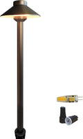COLOER Brass Low Voltage Pathway Lights Outdoor 1-Pack by COLOER
