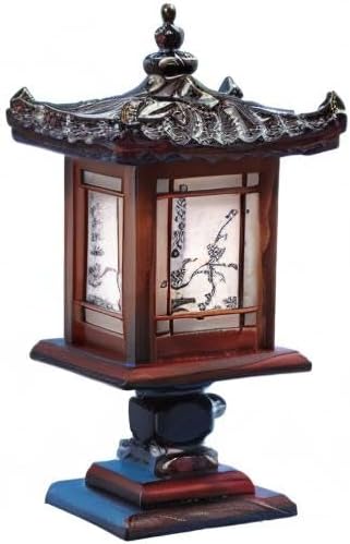 Traditional Korean Wood Lamp | Handmade Asian Oriental Table Lantern | Bedside - Image 10