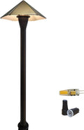 COLOER 12V Brass Outdoor Low Voltage Garden Path Lights by COLOER