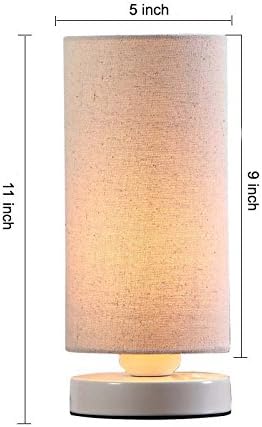 Bieye L10271 Linen Fabric Table Lamp - Image 6