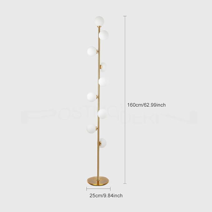 Hsyile Lighting KU300198 Cozy Elegant Modern Creative Floor Lamp - Image 8