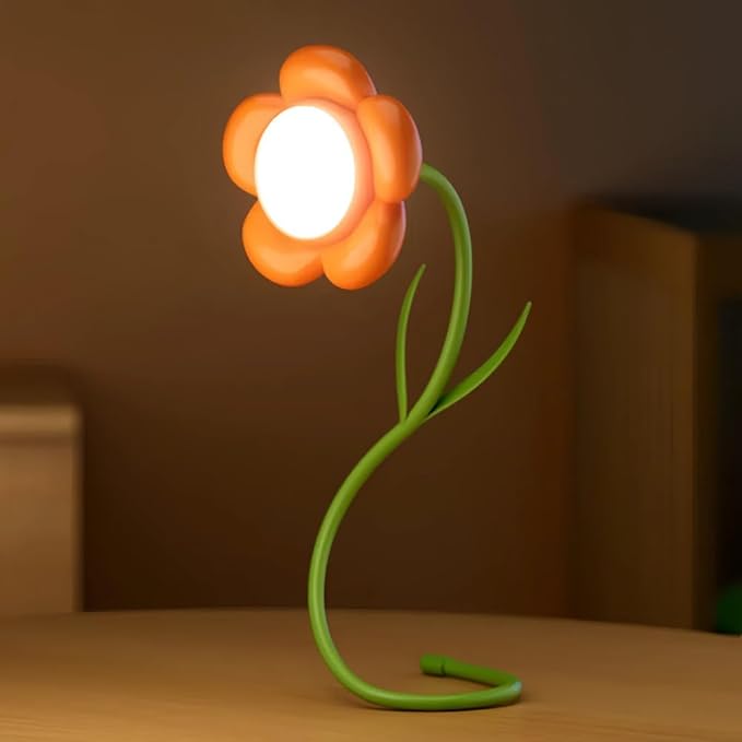 Birthday Gifts for Women, Sunflower Flower Lamp Rechargeable Cordless Led by magicalJD