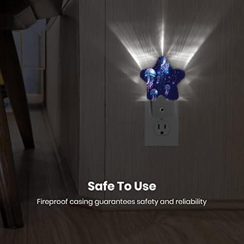 Night Light Plug-in into Wall Dusk to Dawn Smart Sensor White Led Nightlight - Image 2