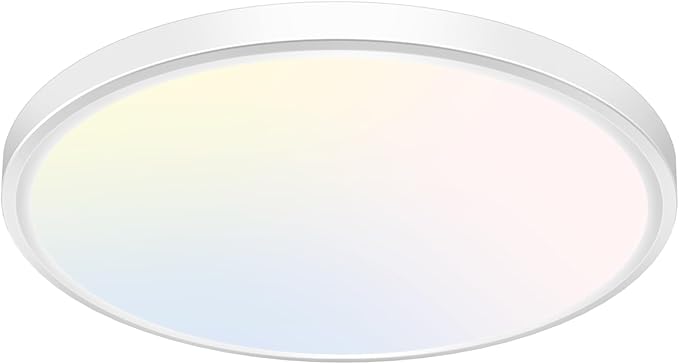 libtit 12 inch Flush Mount LED Ceiling Light Fixture, 3000K 4000K 6500K by Libtit